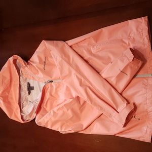Eddie Bauer rainfoil packable jacket
